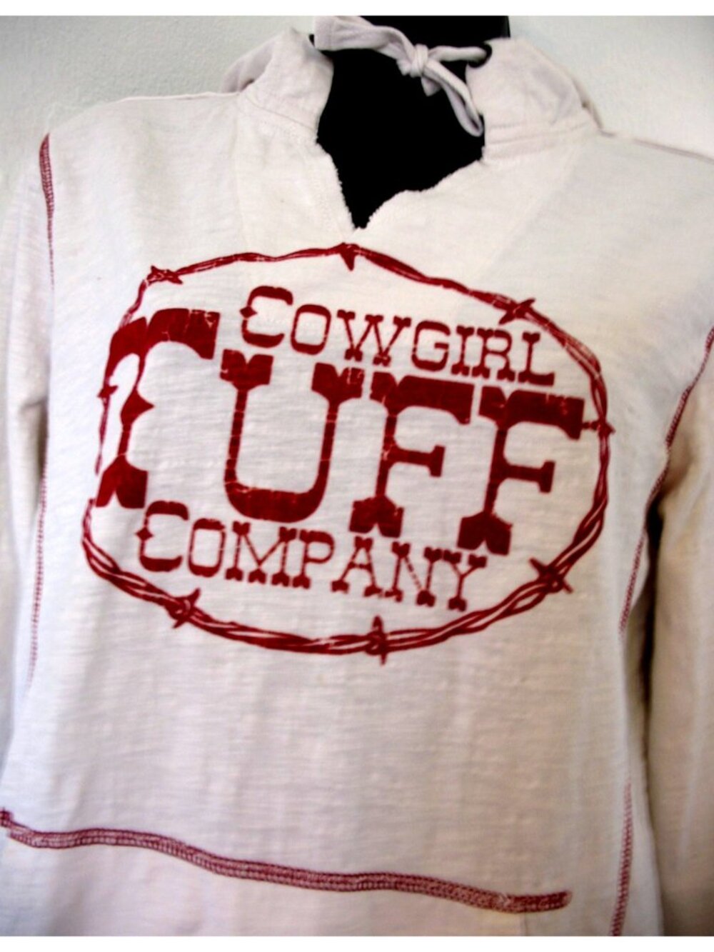 Cowgirl Tuff Co Women's XSmall Pullover Hoodie Sweatshirt - Picture 5 of 9